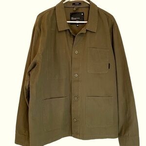 TAVIK Jackets & Coats To The End Army Green Jacket W/ Front Pockets | Size XXL